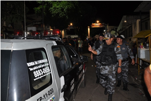 Tabletes de maconha apreendidos