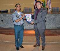 Entrega de flâmula