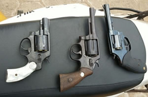 Armas apreendidas