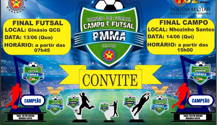 PMMA realiza torneio de futebol em comemoração aos seus 182 anos