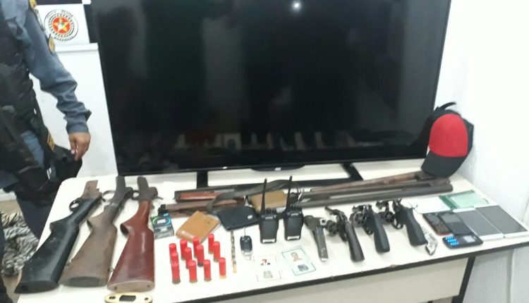 Policiais militares do 3º BPM apreendem armas de fogo em Imperatriz