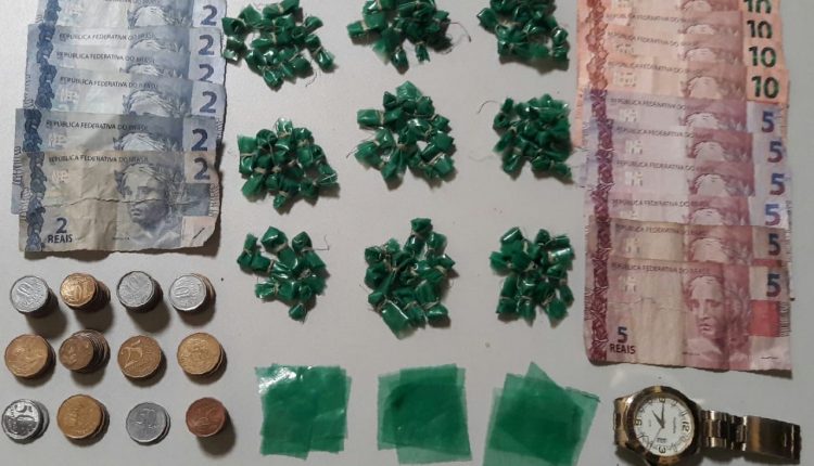 GSA do 1º BPM prende mulher com drogas na Vila Progresso