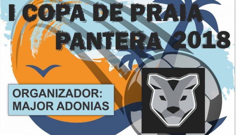 domingo de jogos pela 1ª  copa de praia pantera