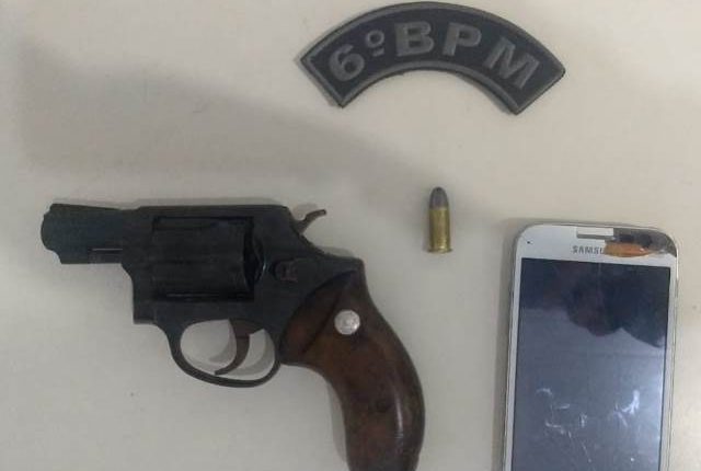 PM’s do 6º BPM apreendem arma de fogo e recuperam três veículos roubados