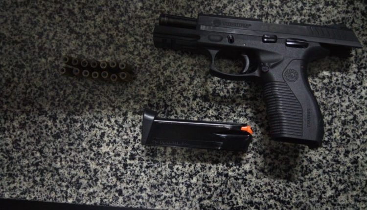 Ação rápida de policiais do BPRV resulta em mais uma apreensão de arma de fogo