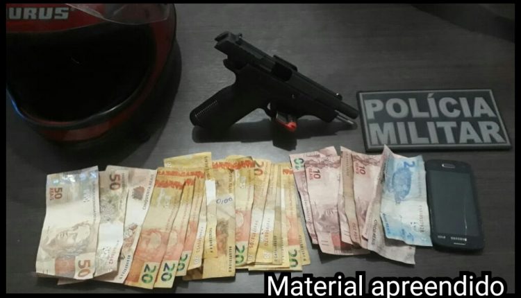 27ª BPM prende em flagrante suspeito de praticar assalto em Santa Rita- MA