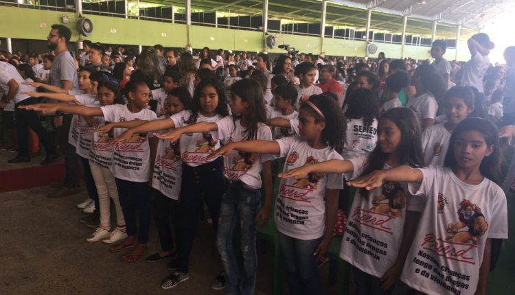 11º BPM REALIZA FORMATURA DE 1.200 ALUNOS PROERDIANOS