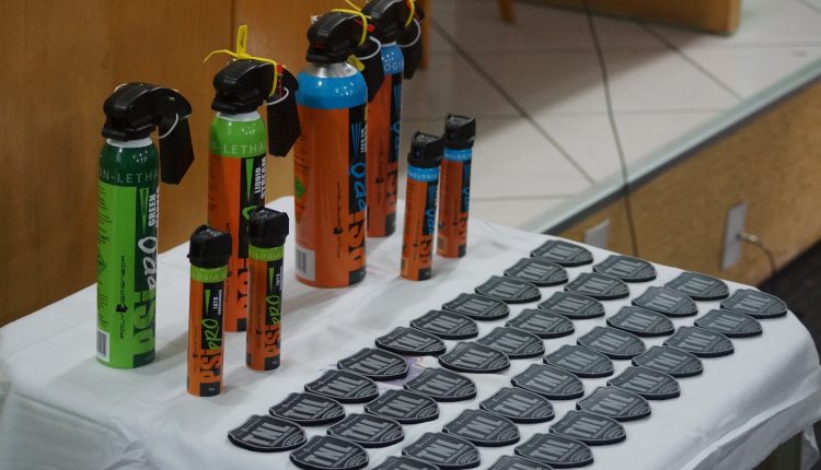 POLICIAIS MILITARES INICIAM CURSO DE OPERADORES DE SPRAY REALMENTE NÃO LETAL