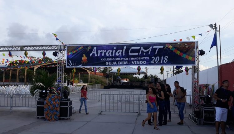 ARRAIAL DO COLÉGIO MILITAR TIRADENTES I ATRAI MULTIDÃO NO DIA DE S. PEDRO