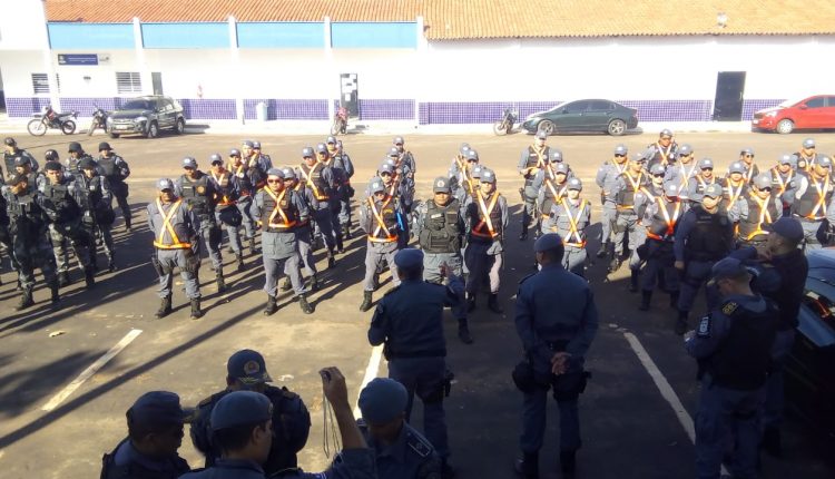 3º BPM garante segurança na cavalgada da 50ª EXPOIMP