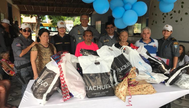 BPRv realiza ação solidária em asilo na capital