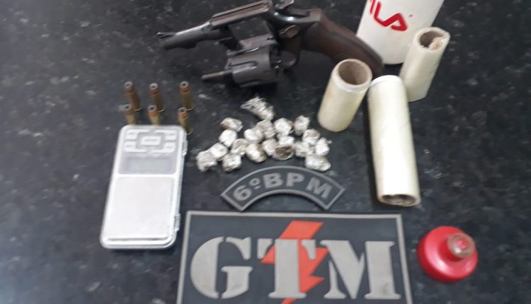 3 Três Armas de fogo são apreendidas pelo 6º Batalhão