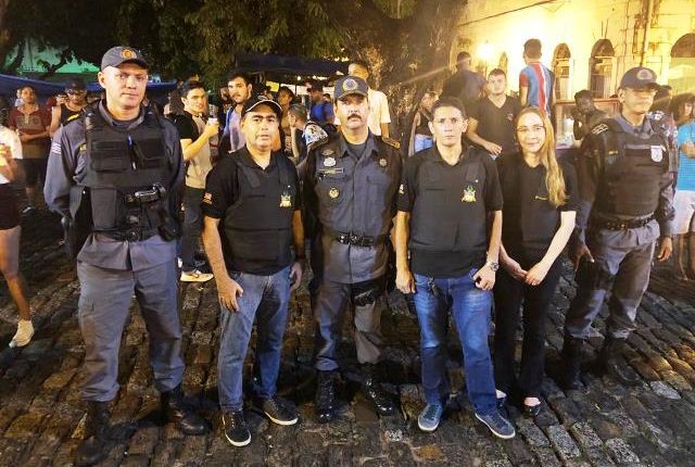 Comandante Geral da PMMA participa de operação no Centro Histórico de São Luís