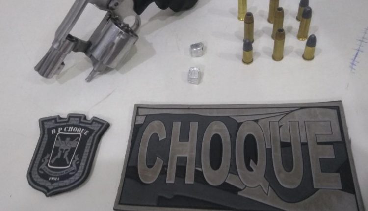 BPCHOQUE APREENDE MAIS UMA ARMA DE FOGO NA CAPITAL