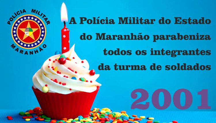 Policia militar parabeniza turma de soldados /2001