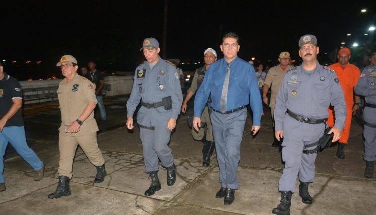 Comandante Geral acompanha vistoria na área central do Carnaval de Todos 2019