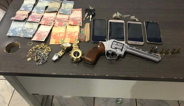 policiais do 28º BPM apreendem arma de fogo em Vargem Grande MA