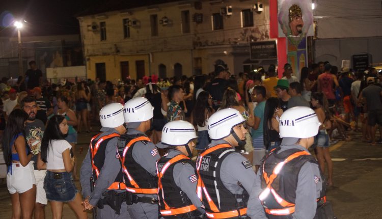 Esquema de segurança da PM marca carnaval 2019 em São Luís.