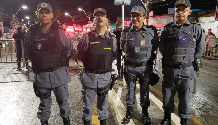 Policiamento ostensivo e preventivo mantém tranquilidade na área do CPAM-II