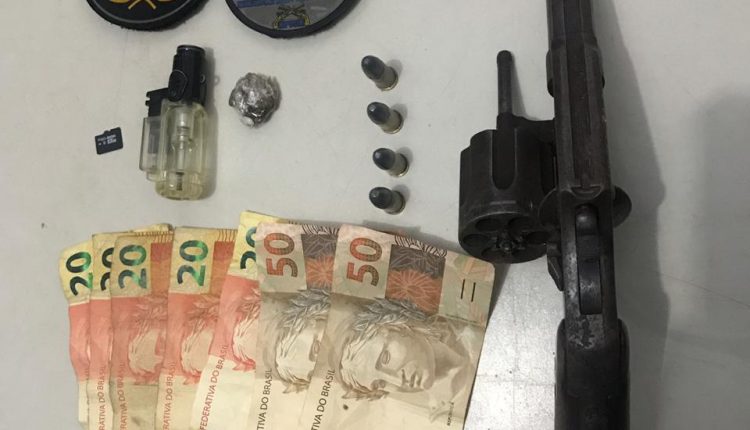GTM do BPTUR prende suspeitos de praticar assalto com arma de fogo