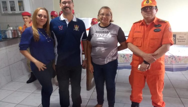 Comandante geral da PM prestigia Ação Social promovida pelo Corpo de Bombeiros e Instituto Soldado Fernandes