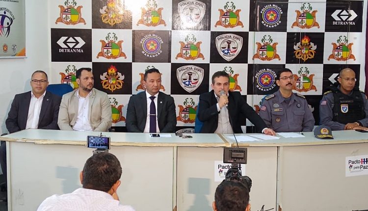 Coletiva apresentou suspeito de participação em latrocínio no Monte Castelo