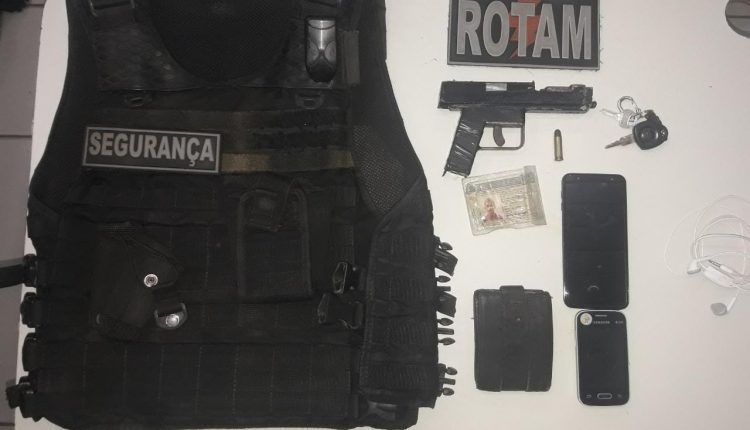 Policiais militares da ROTAM prendem suspeitos na  Vila Riod
