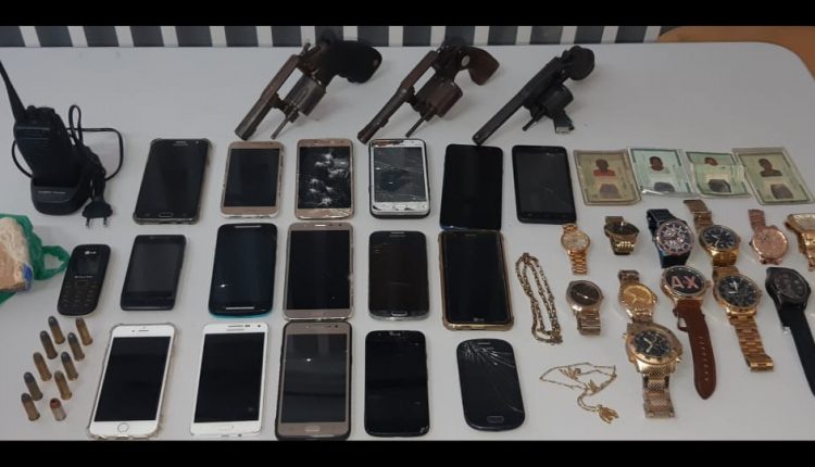 Homens são presos com armas e drogas em São Luís