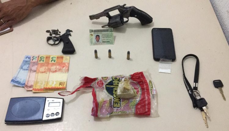3º BPM realiza apreensão de arma de fogo e material entorpecente em Imperatriz