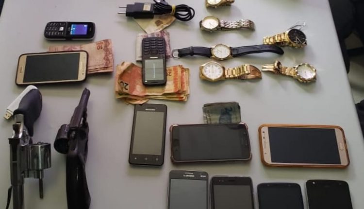 Policiais do 6º BPM prendem suspeitos de roubo em São Luís