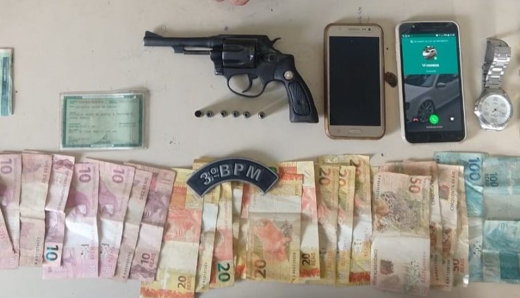3° BPM apreende arma de fogo em Imperatriz