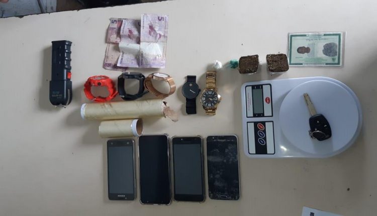 Serviço de inteligência do 3º BPM prende suspeitos de tráfico de drogas em Imperatriz