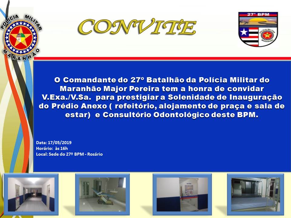 27º BPM inaugura novas instalações no batalhão