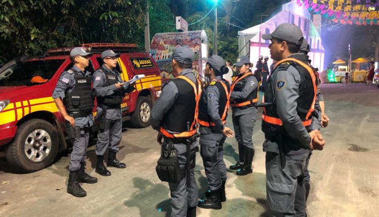 Com policiamento reforçado, PMMA garante tranquilidade no Arraial do IPEM