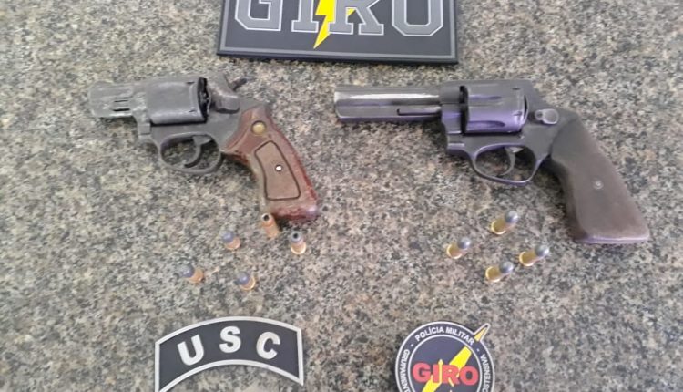 2ª USC apreende duas armas de fogo em sua área de atuação