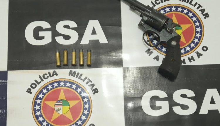 27º BPM apreende arma de fogo em Rosário