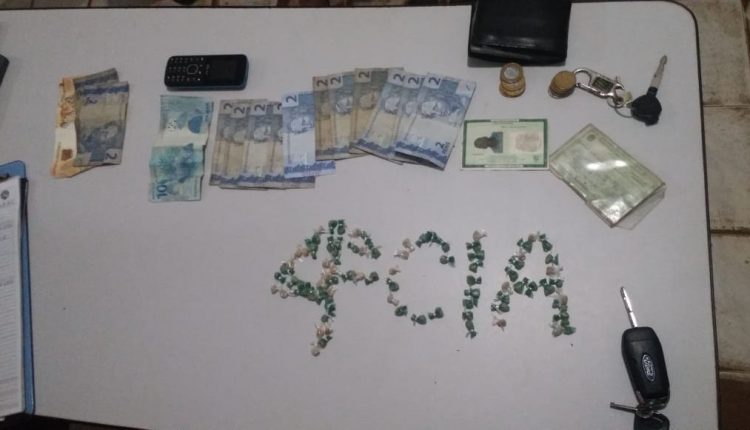 Policiais do 28º BPM apreendem drogas em Anajatuba-MA