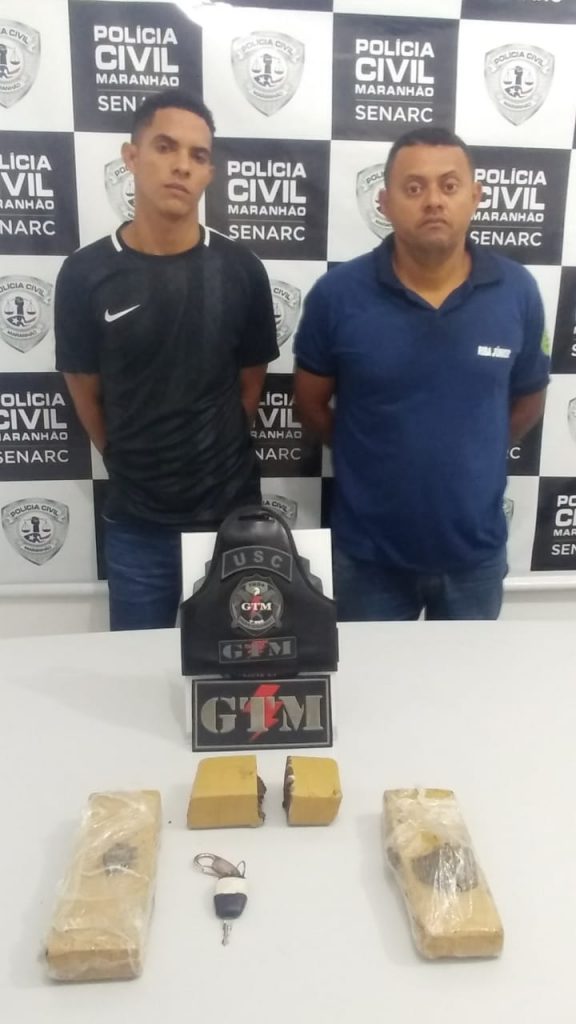 POLICIAIS DA 1ª USC DA VILA LUIZÃO APREENDEM 2,5KG DE MACONHA