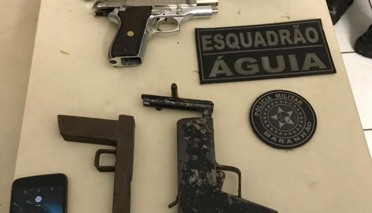 2º BPM RETIRA DE CIRCULAÇÃO MAIS TRÊS ARMAS DE FOGO E PRENDE SUSPEITO  POR ILÍCITOS NA CIDADE DE CAXIAS