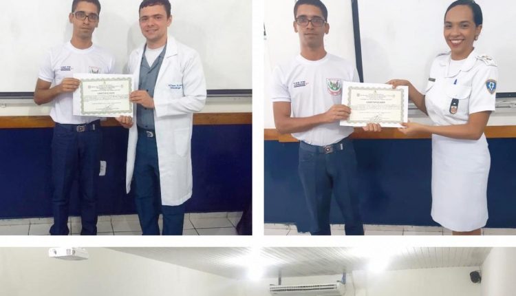 Diretoria de Saúde da PMMA promove palestras sobre saúde mental para cadetes do CFO