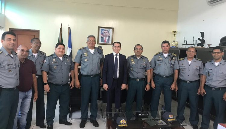Comandante geral recebe a visita de Assessor do Tribunal de Contas do Maranhão