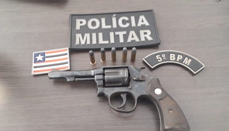Policiais apreendem arma de fogo em Barra do Corda-MA