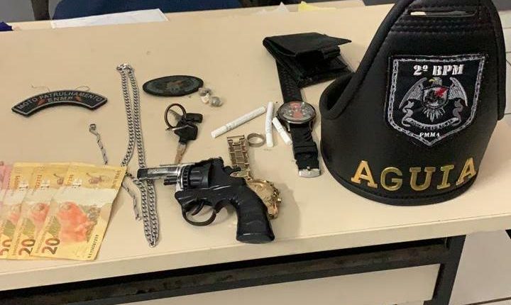 POLÍCIA MILITAR RETIRA DE CIRCULAÇÃO MAIS UMA ARMA DE FOGO EM CAXIAS