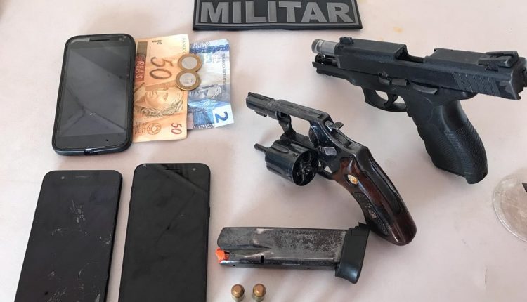 Polícia Militar apreende 2 armas de fogo no município de Guimarães
