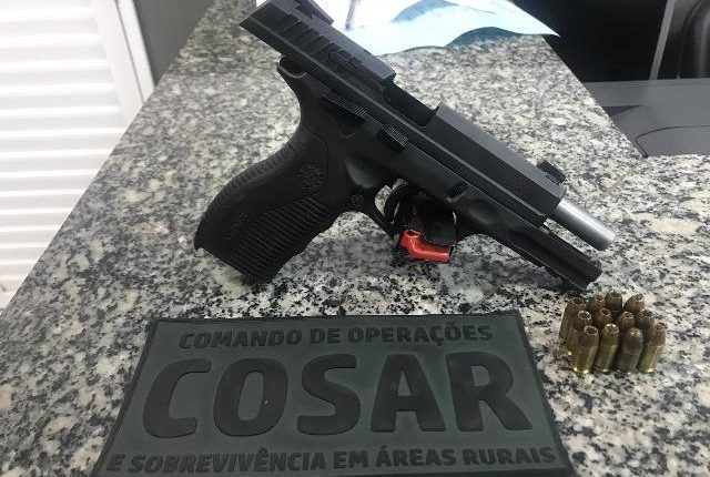 Em apenas 48 horas, 5 armas de fogo foram tiradas de circulação pela Polícia Militar na área de Bacabal