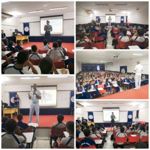 PMMA REALIZA PALESTRA DE PREVENÇÃO AO SUICÍDIO ENTRE CRIANÇAS E ADOLESCENTES NO COLÉGIO MILITAR EM IMPERATRIZ
