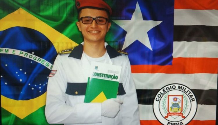 Aluno do colégio militar tiradentes III, é destaque em programa no congresso nacional em Brasília