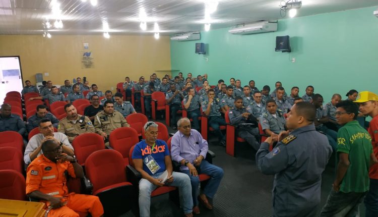 POLÍCIA MILITAR REALIZA REUNIÃO PREPARATÓRIA PARA O JOGO ENTRE SAMPAIO CORRÊA E SÃO JOSÉ