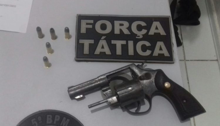 POLÍCIA MILITAR RETIRA DE CIRCULAÇÃO MAIS UMA ARMA DE FOGO NA CIDADE DE BARRA DO CORDA 