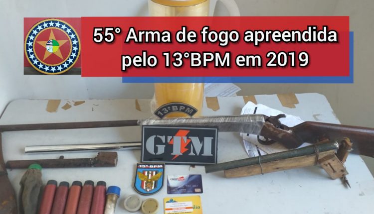 POLÍCIA MILITAR APREENDE DUAS ARMAS DE FOGO NO BAIRRO VILA NOJOSA EM SÃO JOSÉ DE RIBAMAR